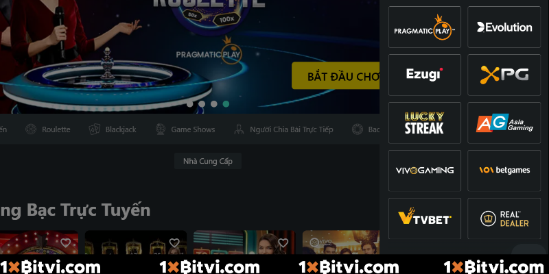 Tổng hợp là cung cấp live casino 1xbit uy tín